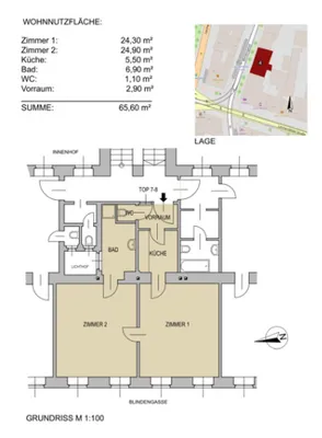 2-Zimmer-Wohnung kaufen in Wien – 66,3 m², € 279.000 – Bild 14 von 14
