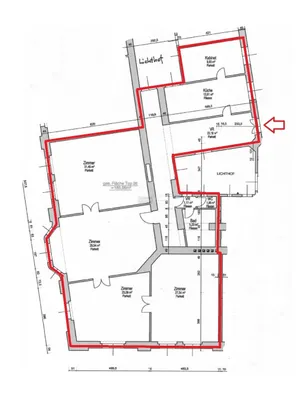 5-Zimmer-Wohnung mieten in Wien – 166 m², € 3.700 – Bild 2 von 2