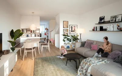 Reihenhausartiges Wohnhaus mit Kaufoption – Bild 3