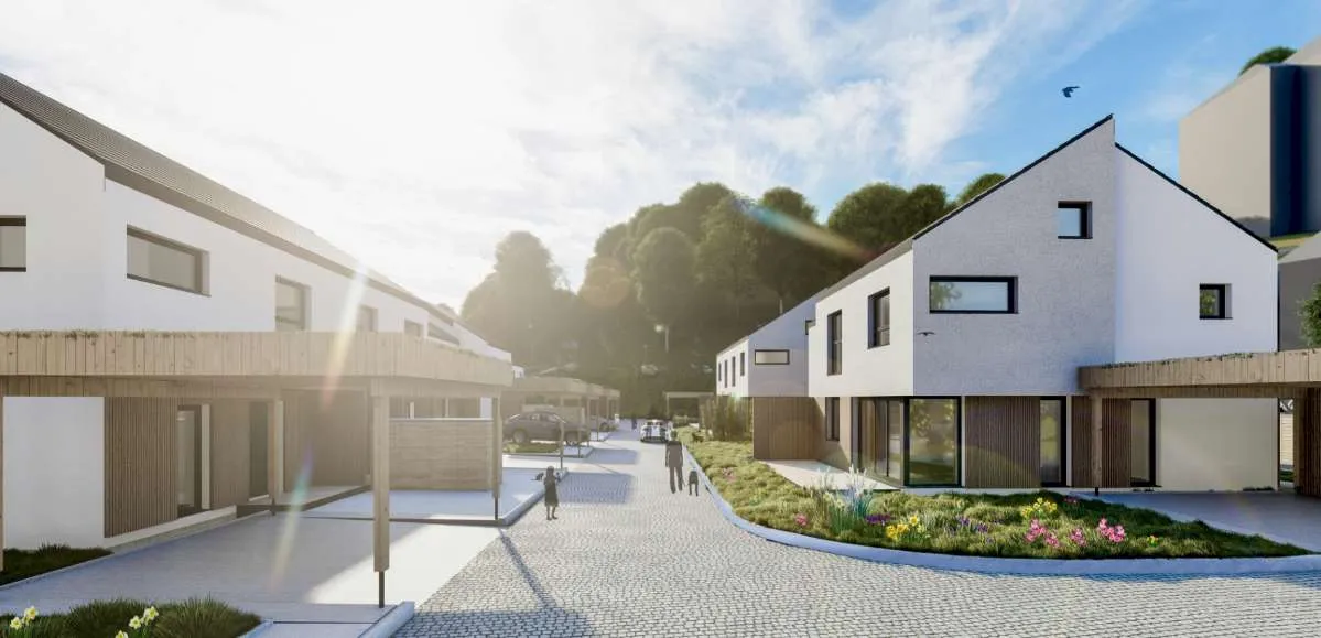 Exklusives Doppelhaus mit Garten in Klagenfurt - moderne Wohnqualität in bester Lage - Ansicht 2