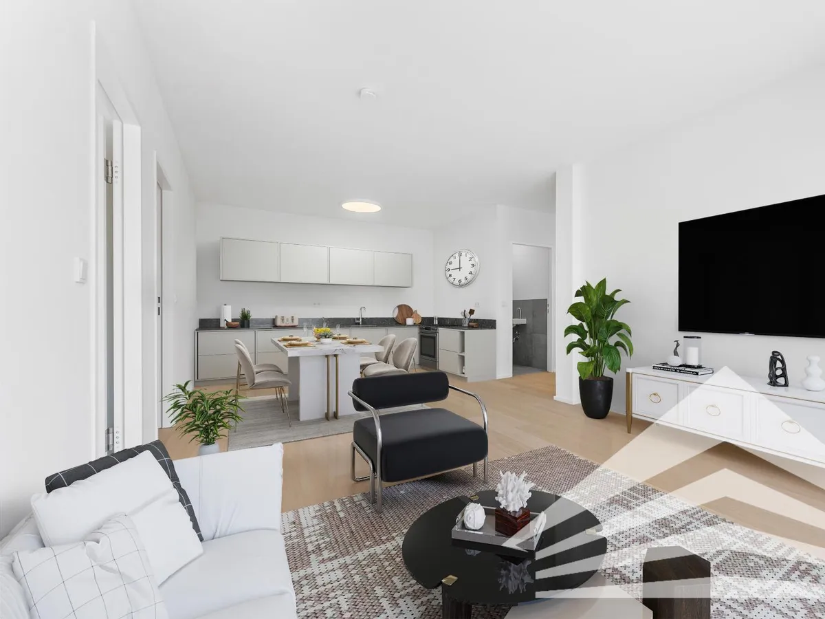 Kompaktes 3 Zimmer Neubau-Penthouse im Platanenhof – pohled 3