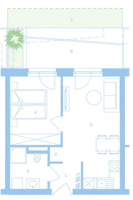2-Zimmer-Wohnung kaufen in Graz – 35 m², € 155.000 – Bild 12 von 12
