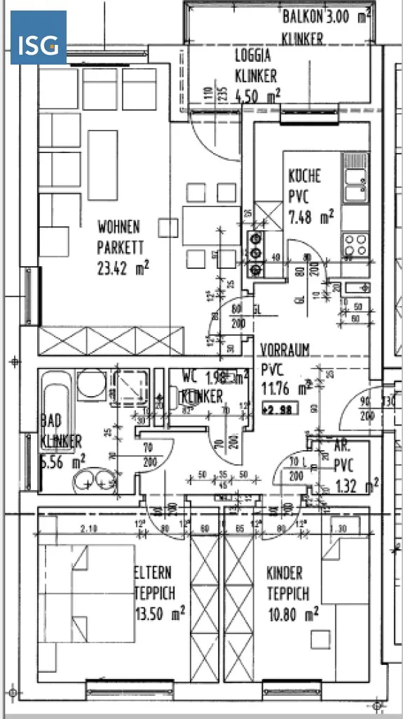 3-Zimmer-Wohnung in Antiesenhofen, Schärdingerstraße 1, Top 3 – pohled 2
