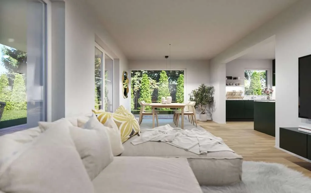 Neubau DH-Hälfte 104 - Ansicht 3