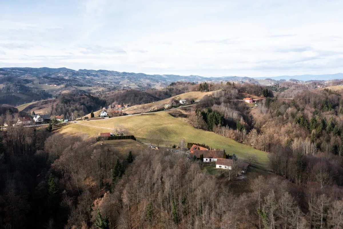 Baugrundstück mit viel Land nahe der südsteirischen Weinstraße - Ansicht 3