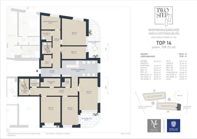 7-Zimmer-Gewerbeimmobilie mieten in Tulln – 170,94 m², € 2.800 – Bild 5 von 7