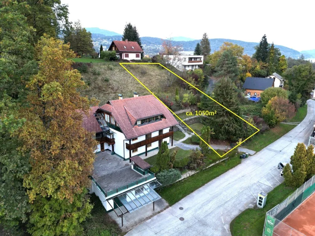 Velden Baugrundstück in sonniger Hanglage Zentrums- und Wörthersee-Nähe - Ansicht 2