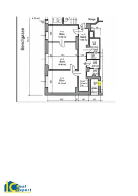 3-Zimmer-Gewerbeimmobilie mieten in Wien – 72 m², € 1.025 – Bild 14 von 14