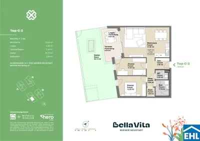 3-Zimmer-Wohnung kaufen in Wiener Neustadt – 73,03 m², € 356.000 – Bild 12 von 12