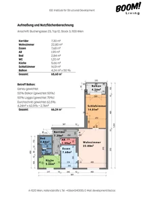 3-Zimmer-Wohnung kaufen in Wien – 66 m², € 229.000 – Bild 15 von 15