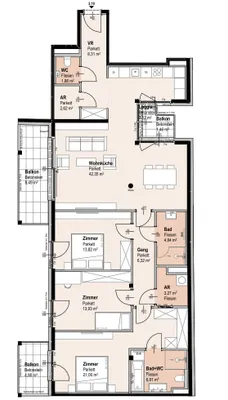 4-Zimmer-Wohnung kaufen in Wien – 125,33 m², € 1.145.700 – Bild 14 von 14