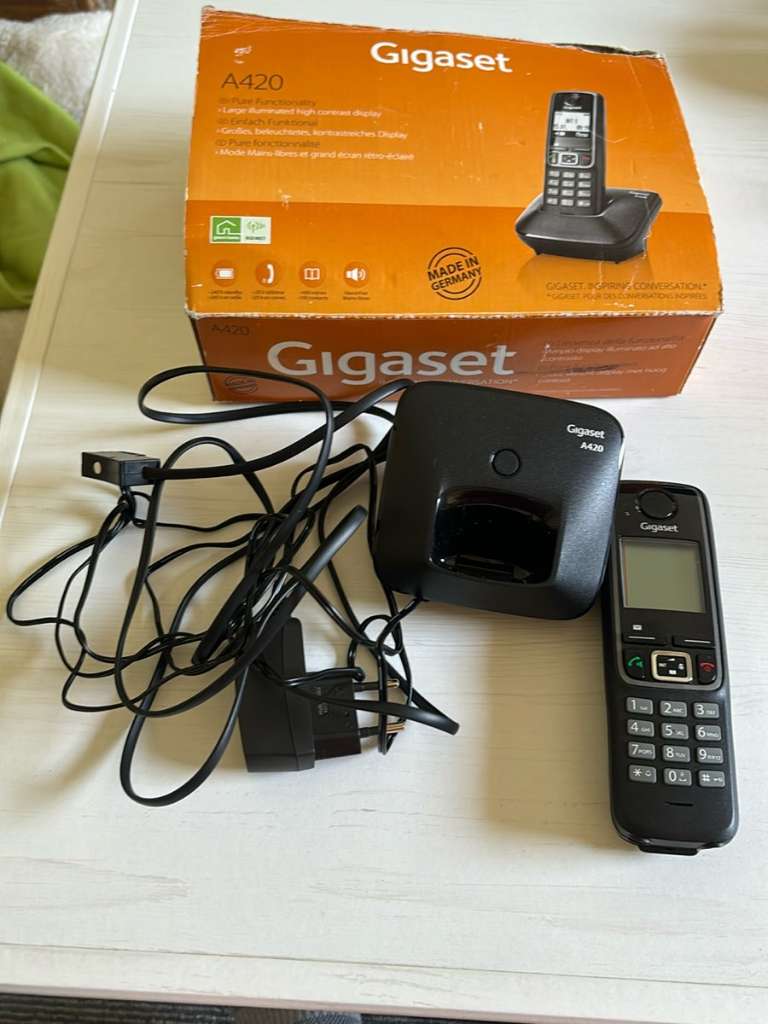 Gigaset A420 Telefon Festnetz ohne Batterien