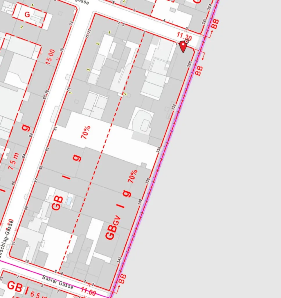 Wohnbauprojekt in Top-Lage - Bauträgergrundstück mit rund 1.500 m² Wohnnutzfläche - Ansicht 3