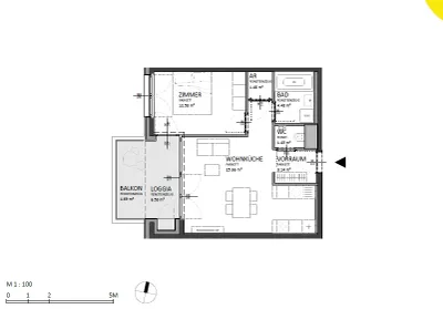 2-Zimmer-Wohnung kaufen in Wien – 55,07 m², € 364.000 – Bild 14 von 14