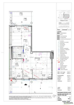2-Zimmer-Wohnung mieten in Sankt Pölten – 65 m², € 664 – Bild 9 von 9