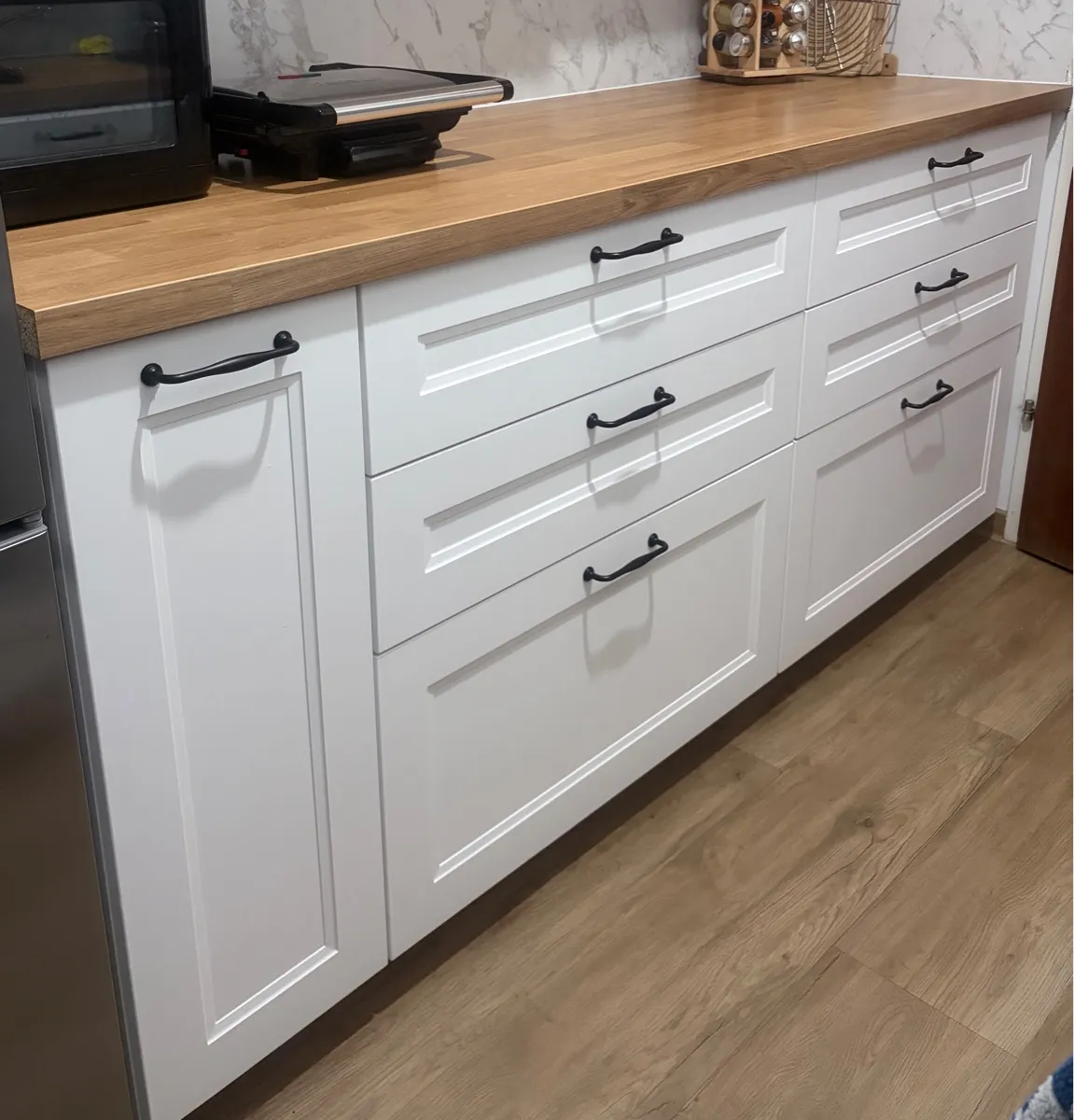 IKEA METOD / AXSTAD Küchen-Unterschränke mit Arbeitsplatte, € 400,- (5020 Salzburg)