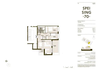 3-Zimmer-Wohnung kaufen in Wien – 70,25 m², € 699.000 – Bild 10 von 11