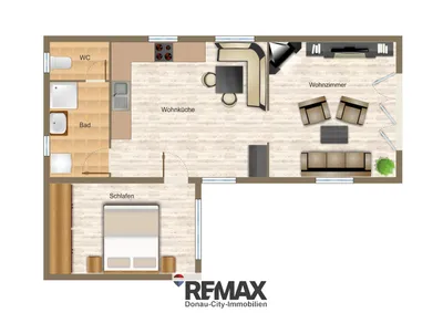 2-Zimmer-Wohnung kaufen in Eisenstadt - Umgebung – 36 m², € 44.000 – Bild 35 von 36