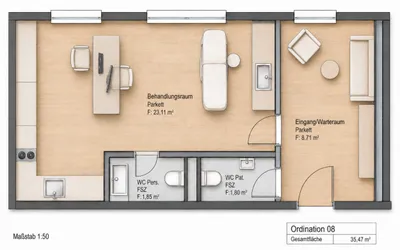 Gewerbeimmobilie mieten in Graz – 35 m², € 681 – Bild 2 von 2
