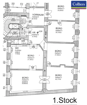 4-Zimmer-Gewerbeimmobilie mieten in Wien – 109 m², € 1.943 – Bild 11 von 11