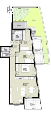 4-Zimmer-Wohnung kaufen in Wien – 86,54 m², € 896.600 – Bild 15 von 17