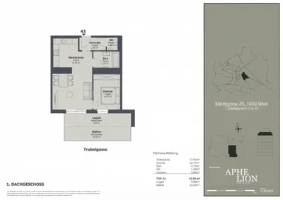 2-Zimmer-Wohnung kaufen in Wien – 47,96 m², € 579.000 – Bild 8 von 8