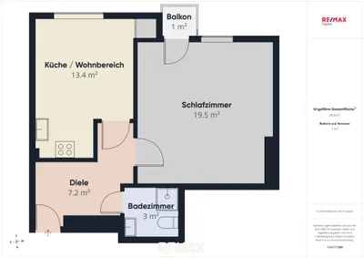 2-Zimmer-Wohnung mieten in Wien – 44 m², € 699 – Bild 6 von 6