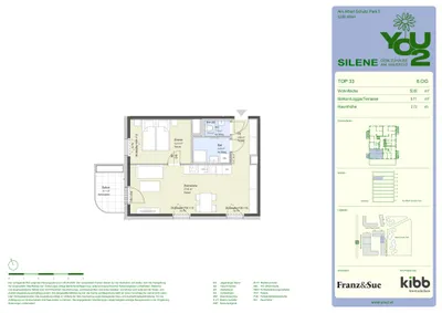 2-Zimmer-Wohnung mieten in Wien – 50,8 m², € 1.144 – Bild 23 von 23