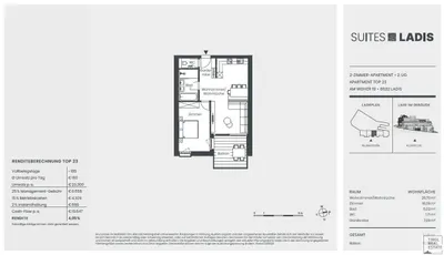 2-Zimmer-Wohnung kaufen in Landeck – 57,61 m², € 489.000 – Bild 10 von 15