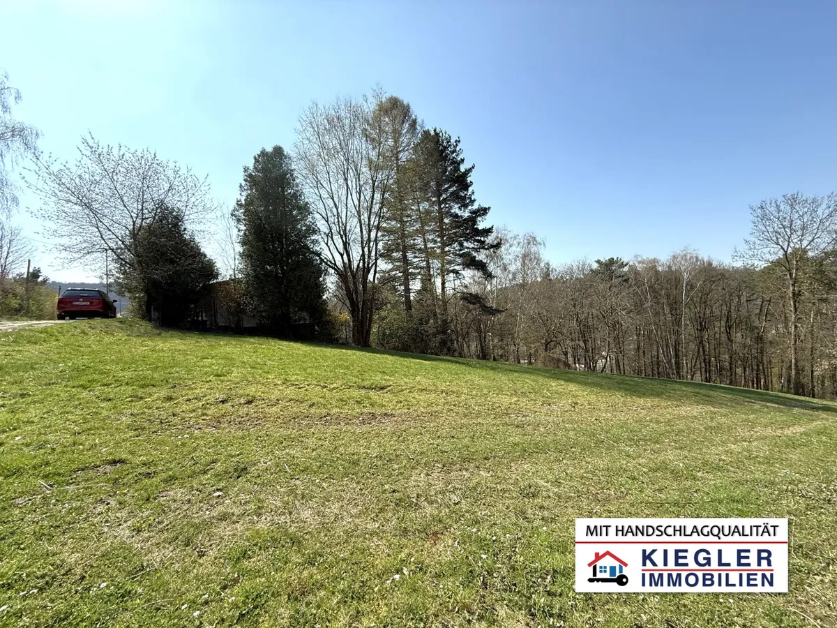 RESERVIERT! ABSOLUTE RARITÄT IN 3032 EICHGRABEN! +++ TRAUMHAFTER 1.263m² BAUGRUND IN IDYLLISCHER WALDRANDLAGE +++ – pohled 3