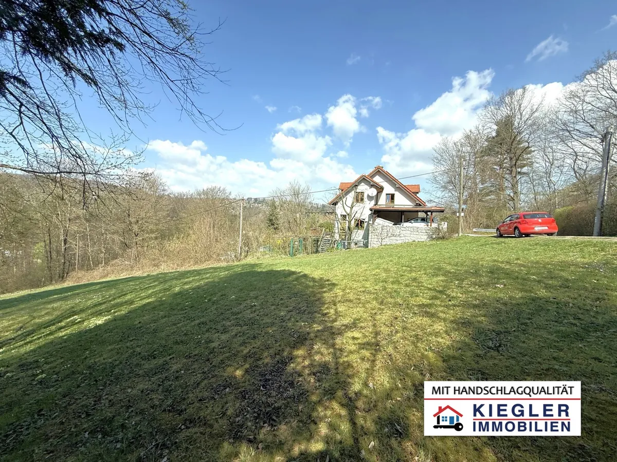 RESERVIERT! ABSOLUTE RARITÄT IN 3032 EICHGRABEN! +++ TRAUMHAFTER 1.263m² BAUGRUND IN IDYLLISCHER WALDRANDLAGE +++ – pohled 2