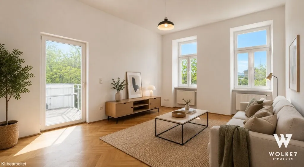 Sanierter Altbauklassiker: 3-Zimmer-Wohnung mit ca. 13,5 m² Balkon I bezugsfertig I U-Bahn/ S-Bahn Nähe - Ansicht 2