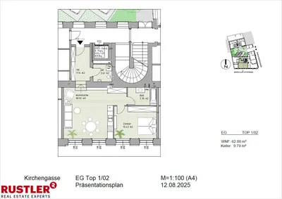 2-Zimmer-Wohnung kaufen in Mödling – 62,88 m², € 395.000 – Bild 10 von 13