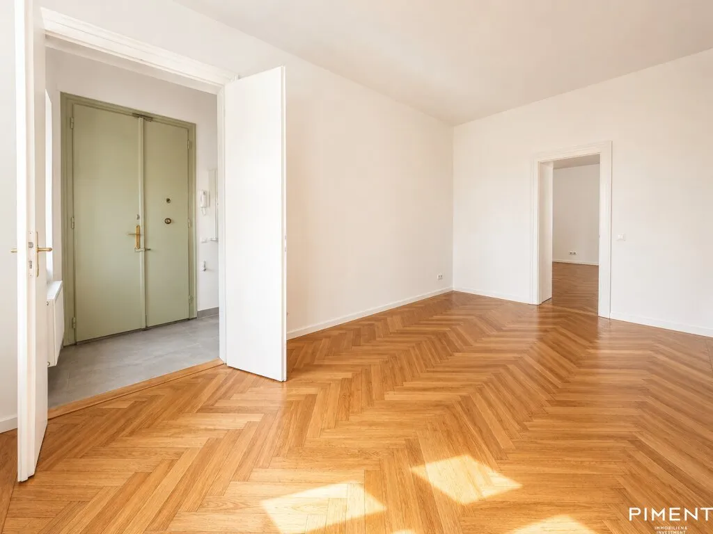 Altbaucharme auf 50 m² - 2 Zimmerwohnung nähe Augarten – pohled 3
