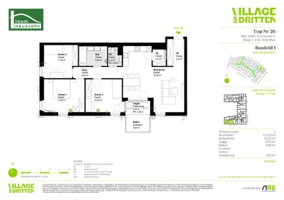 4-Zimmer-Wohnung mieten in Wien – 93,27 m², € 2.249 – Bild 29 von 29