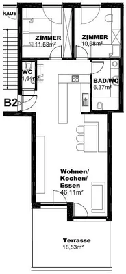 3-Zimmer-Wohnung mieten in Innsbruck-Land – 76,38 m², € 1.540 – Bild 8 von 8