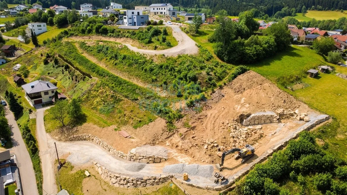 Neuer Preis! Sonne, Ruhe, Ausblick - Baugrundstück nahe Linz mit flexibler Größe - Widok 3