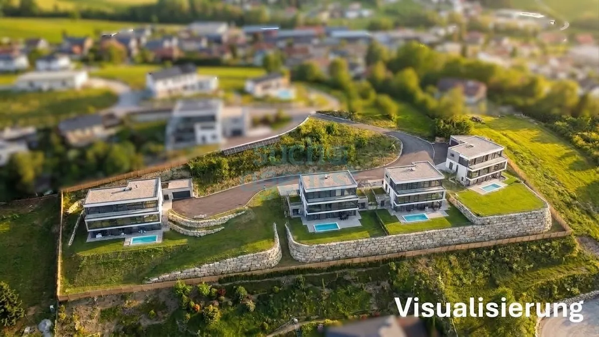 Neuer Preis! Sonne, Ruhe, Ausblick - Baugrundstück nahe Linz mit flexibler Größe - Widok 2
