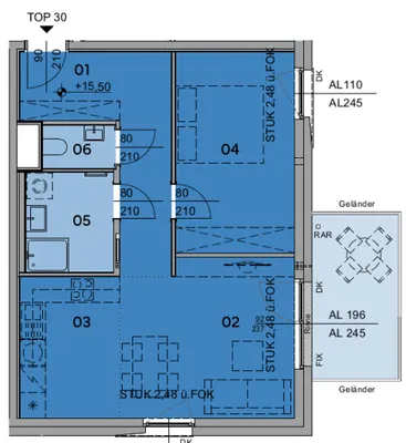 2-Zimmer-Wohnung kaufen in Wien – 51,97 m², € 342.300 – Bild 10 von 11