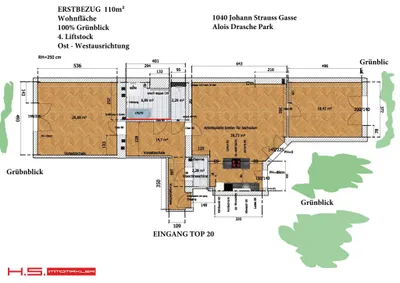3-Zimmer-Wohnung kaufen in Wien – 110 m², € 749.000 – Bild 21 von 21