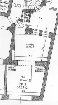 1-Zimmer-Gewerbeimmobilie mieten in Wien – 57 m², € 884 – Bild 11 von 11