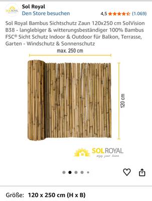 Bambus Sichtschutz kaufen - willhaben