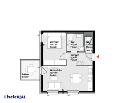 TOP MIETE !!! ERSTBEZUG - PARK FLATS - AB SOFORT !!!