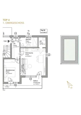 3-Zimmer-Wohnung kaufen in Salzburg Stadt – 90 m², € 795.000 – Bild 17 von 19