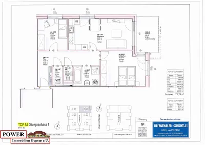 3-Zimmer-Wohnung kaufen in Braunau am Inn – 71,74 m², € 245.000 – Bild 9 von 11
