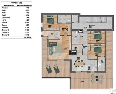 4-Zimmer-Wohnung kaufen in Bludenz – 132 m², € 2.050.000 – Bild 7 von 7