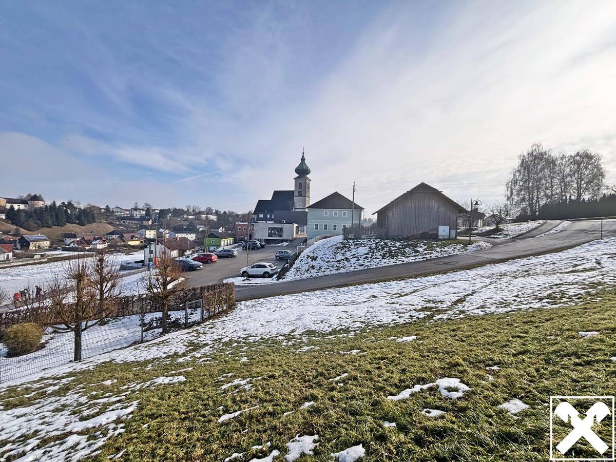 Sonniges Baugrundstück mit Aussicht in Eberstalzell - Ansicht 3