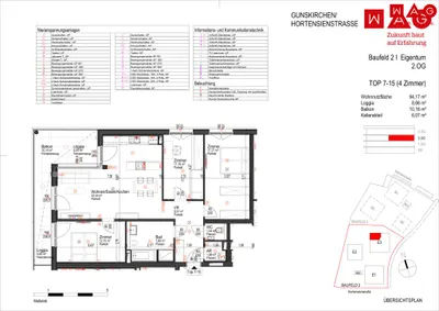 4-Zimmer-Wohnung kaufen in Wels-Land – 94,17 m², € 400.200 – Bild 6 von 6