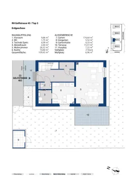4-Zimmer-Haus mieten in Wiener Neustadt Land – 109,45 m², € 1.193 – Bild 2 von 2