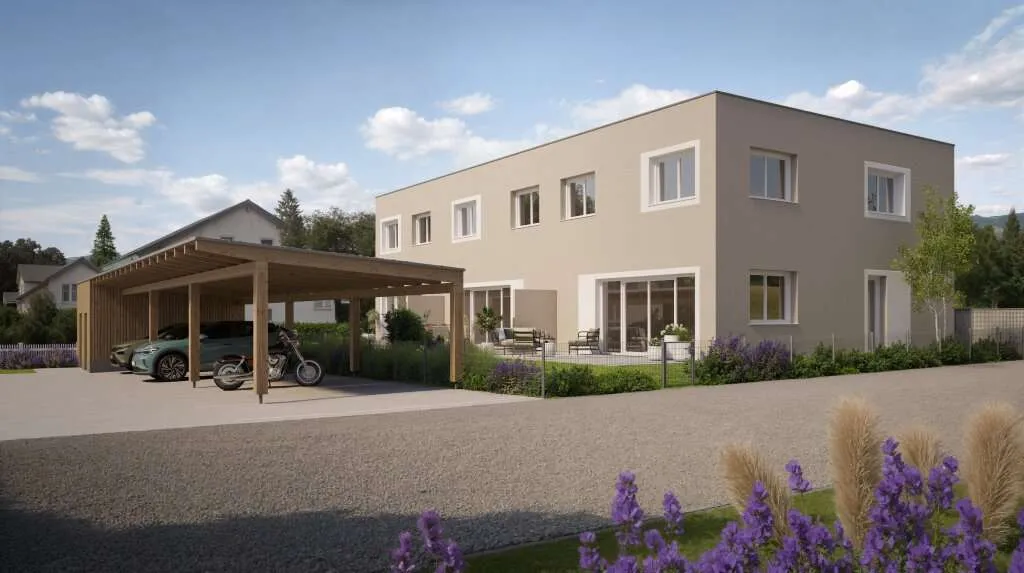 Moderne Reihenhäuser in Lengau – pohled 2